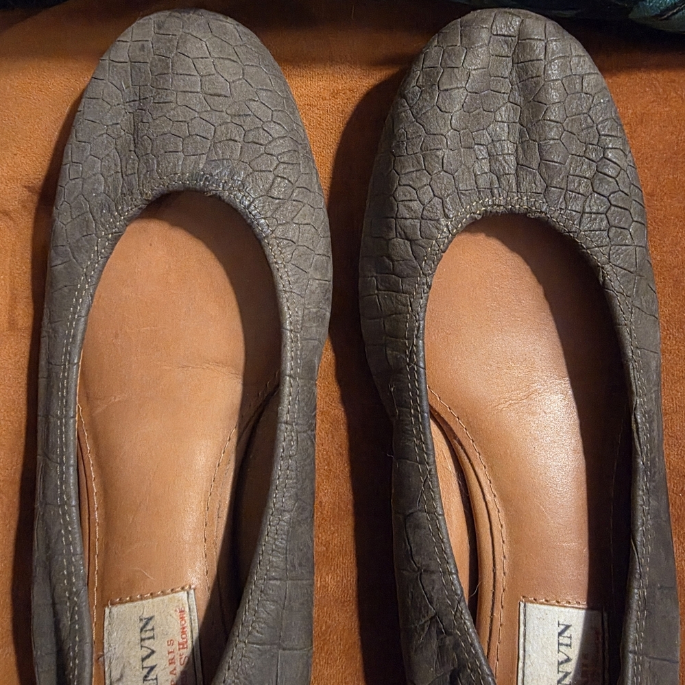 LANVIN Textured Women's Flats